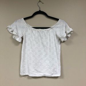 LA Hearts White Top